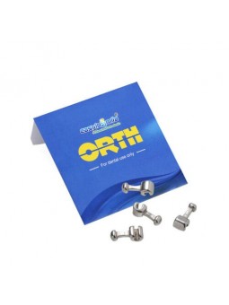 EASYINSMILE Dental Orthodontic Crimpable Hooks Sliding/Spiral Cross/Double Tube