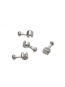 EASYINSMILE Dental Orthodontic Crimpable Hooks Sliding/Spiral Cross/Double Tube