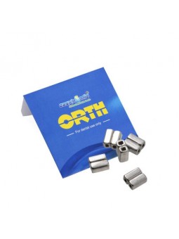 EASYINSMILE Dental Orthodontic Crimpable Hooks Sliding/Spiral Cross/Double Tube