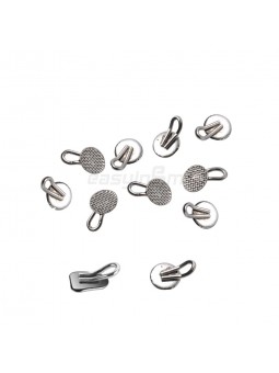 Dental Orthodontic 10PCS EASYINSMILE Bondable Round/Rectangular Traction Hook