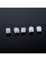 EASYINSMILE Orthodontic Ceramic Self-ligating Brackets MBT .022'' 345Hooks Clear