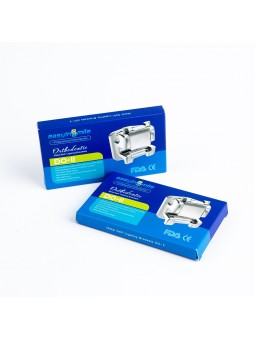 EASYINSMILE Dental Orthodontic Metal Bracket Self-ligating MINI Braces ROTH 022 