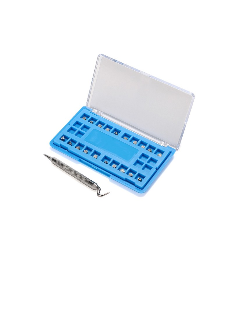 EASYINSMILE 1X Dental Orthodontic Self Ligating Bracket Braces MBT 022 Hook