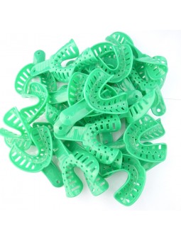 25Pcs EASYINSMILE Dental Orthodontic Impression Trays Disposable For Adult/Kids