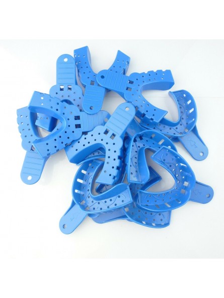 Calla Scorpio 12pcs Teeth Impression Trays Perforated Silicone - View #13
