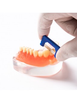 Easyinsmile Enamel Interproximal Reduction Restorative Strips Dental Orthodontic Kit Hand Use 10Pc