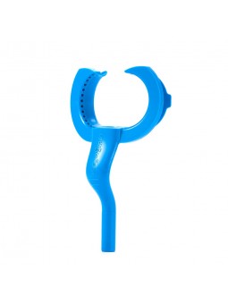 Lip Cheek Retractor Mouth Opener Holder Dental Teeth Whitening Tool with Handle Autoclavable for Dentist Braces (Blue)