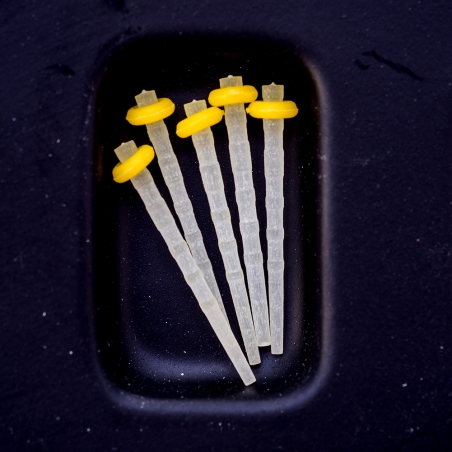 Lot De 5 Tenons à Vis En Fibre De Quartz Pour Dentisterie - Postes Radiculaires Haute Intensité