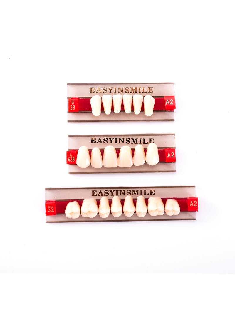 Dental Denture Acrylic Resin Teeth Full Set /Anterior /Posterior Shade