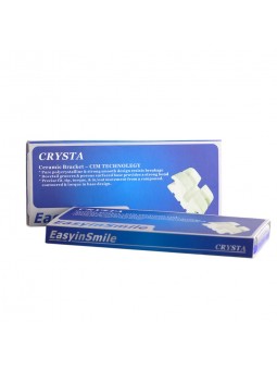 Easyinsmile Edgewise Orthodontic Ceramic Bracket ceramic braces CRYSTAL