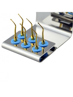 Easyinsmile SCKG SATELEC NSK Woodpecker-DTE Dental scaler Tip Scaler Cavity Preparation Kit Gold SBD1T SBD2T SBD3T SBDLT