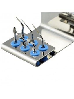 Easyinsmile EEKS EMS Woodpecker Dental scaler Tip Scaler Endo Kit Silver E0,E1,E2,E3,P4D,E3D