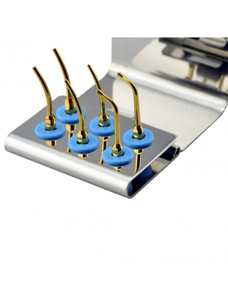 Easyinsmile SPRKG SATELEC NSK Woodpecker-DTE Dental scaler Tip Scaler Prosthetics Kit  Gold CD1T CD2T CD3T