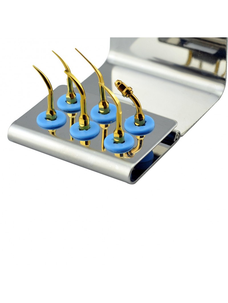 Easyinsmile SSKS SATELEC NSK Woodpecker-DTE Dental scaler Tip Scaler Standard Kit Gold GD1T GD2T GD4T PD1T PD3T ED1T