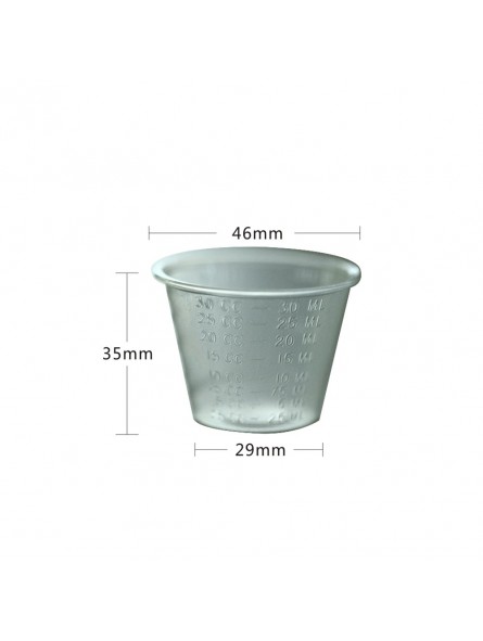 Easyinsmiel Disposable MEDICINE CUP 1oz(30ml) Box of 500PCS