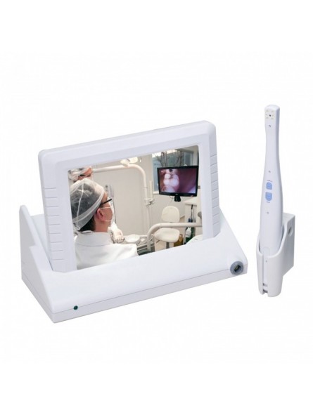 8 inches mini-LCD portable software-free Dental Digital Camera with microSD card wireless