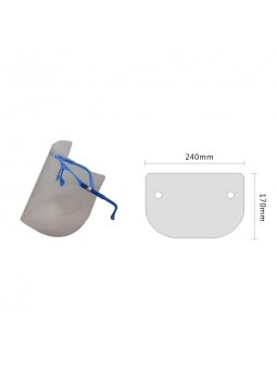 Easyinsmie FACE SHIELDS ECO  for Dentist and Patient medical use  